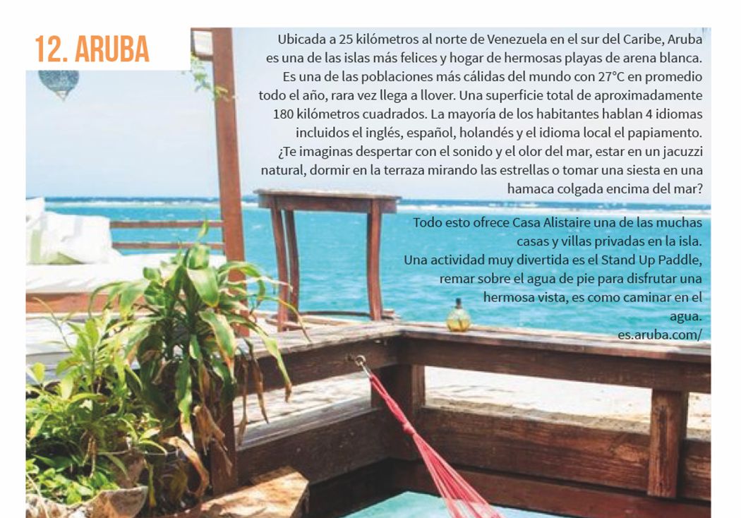Aruba una isla muy romántica